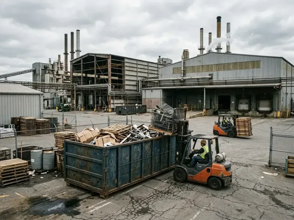 industrial-factory-scrap-conta-003 — frequently asked questions, Cheap Roll-off Dumpster Rentals in Monroe, WI